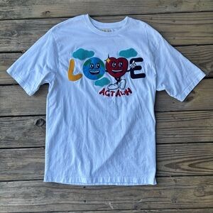 All Good Things Are Welcome Here Fuzzy T-Shirt